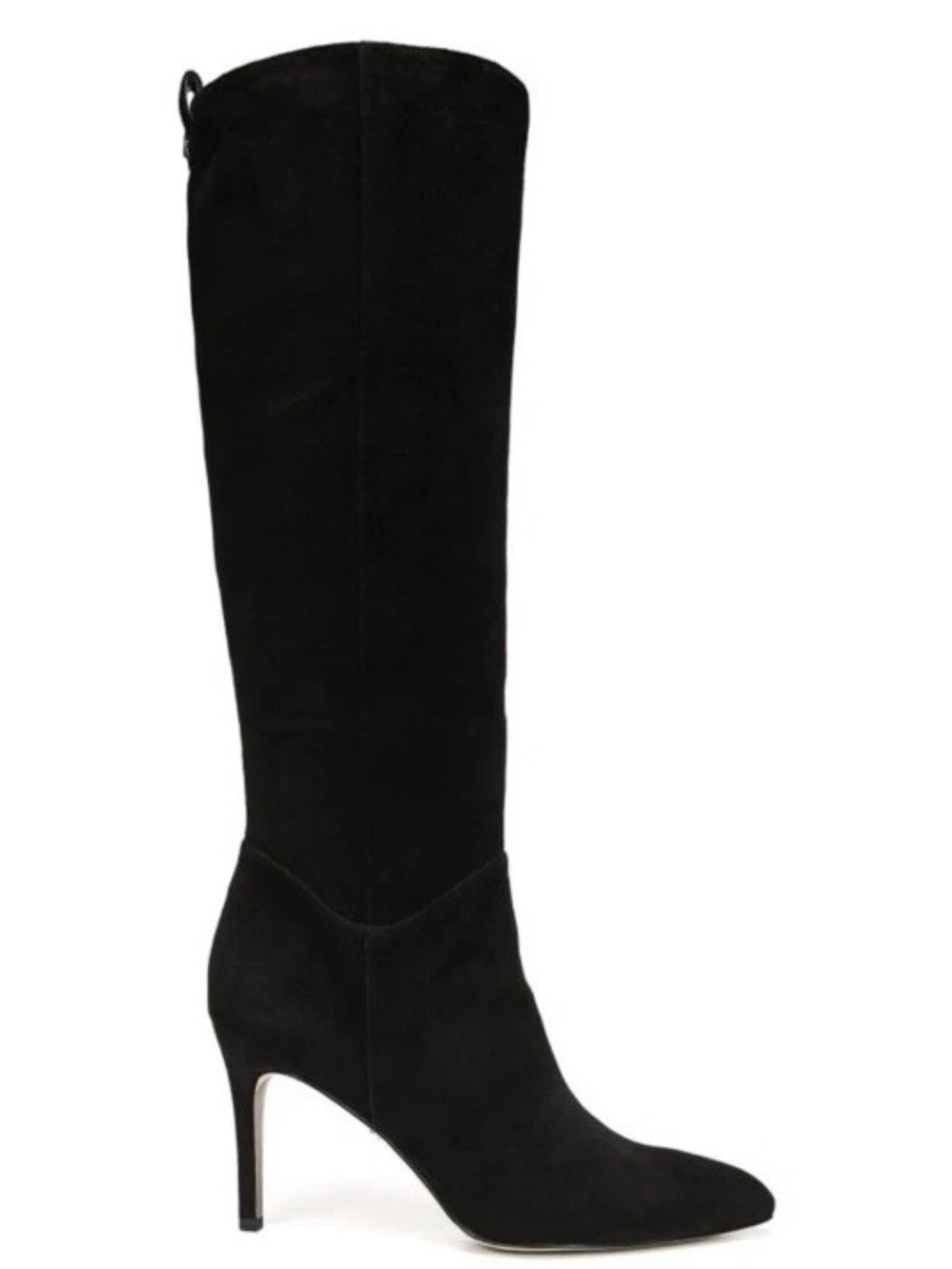 Sam Edelman Olen Black Knee High Suede Boots Size 8